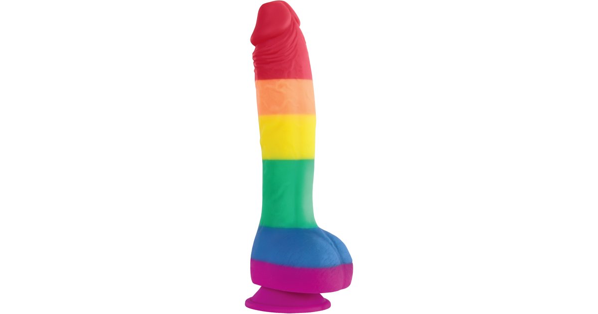 NS Novelties Colours Pride Edition 8 Inch Silicone Dildo SEXYSTYLE Eu