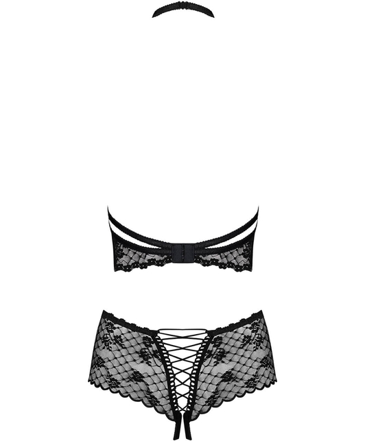 Obsessive Nettsy Black Lingerie Set Sexystyle Eu