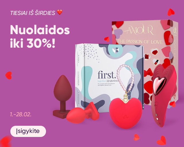 Valentīndienas atlaides līdz 30%