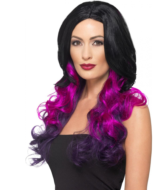 Fever Deluxe Black Purple Ombre Wig Sexystyle Eu