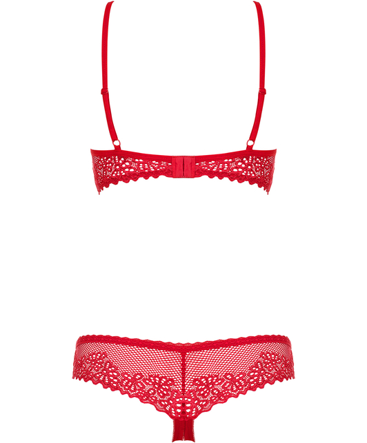 Obsessive Alabastra Red Lingerie Set Sexystyle Eu