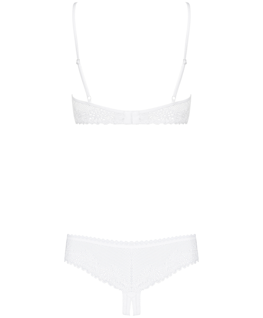 Obsessive Alabastra White Lingerie Set Sexystyle Eu