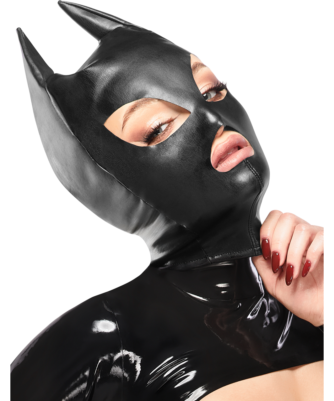 Bad Kitty kunstnahast mask kõrvadega