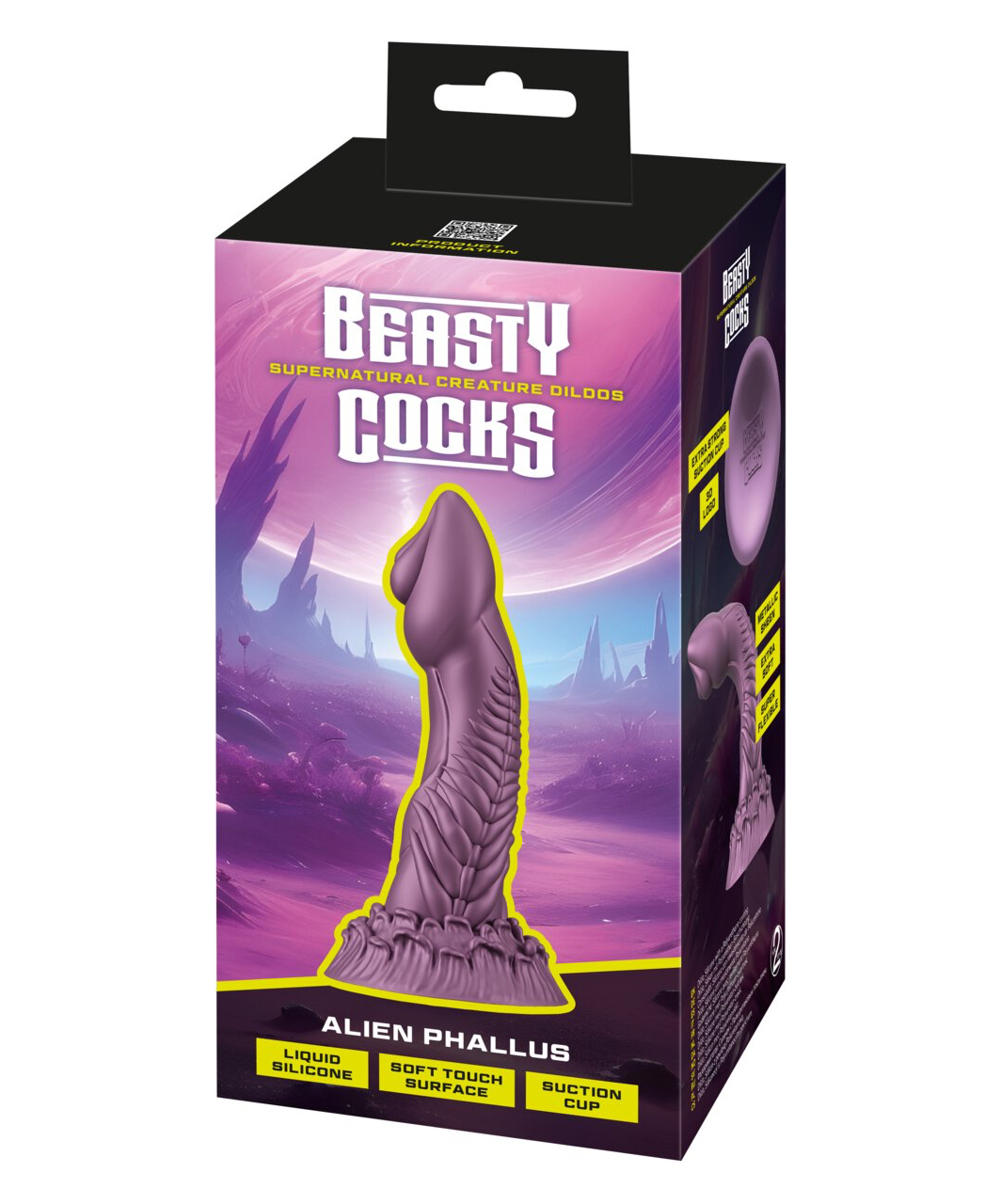 Beasty Cocks Alien сверхъестественный силиконовый дилдо