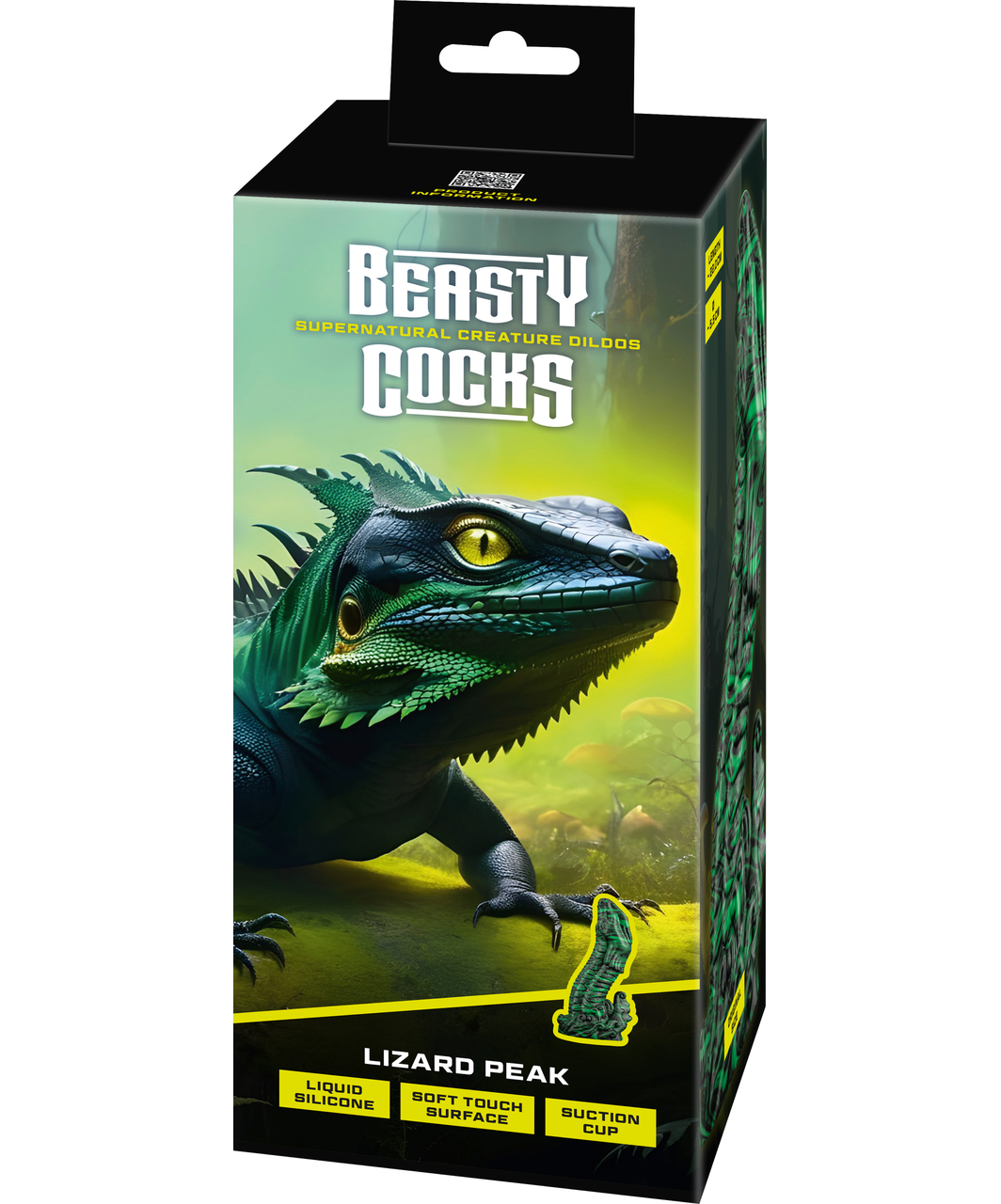 Beasty Cocks Dildo silikonowe Lizard Peak Fantasy