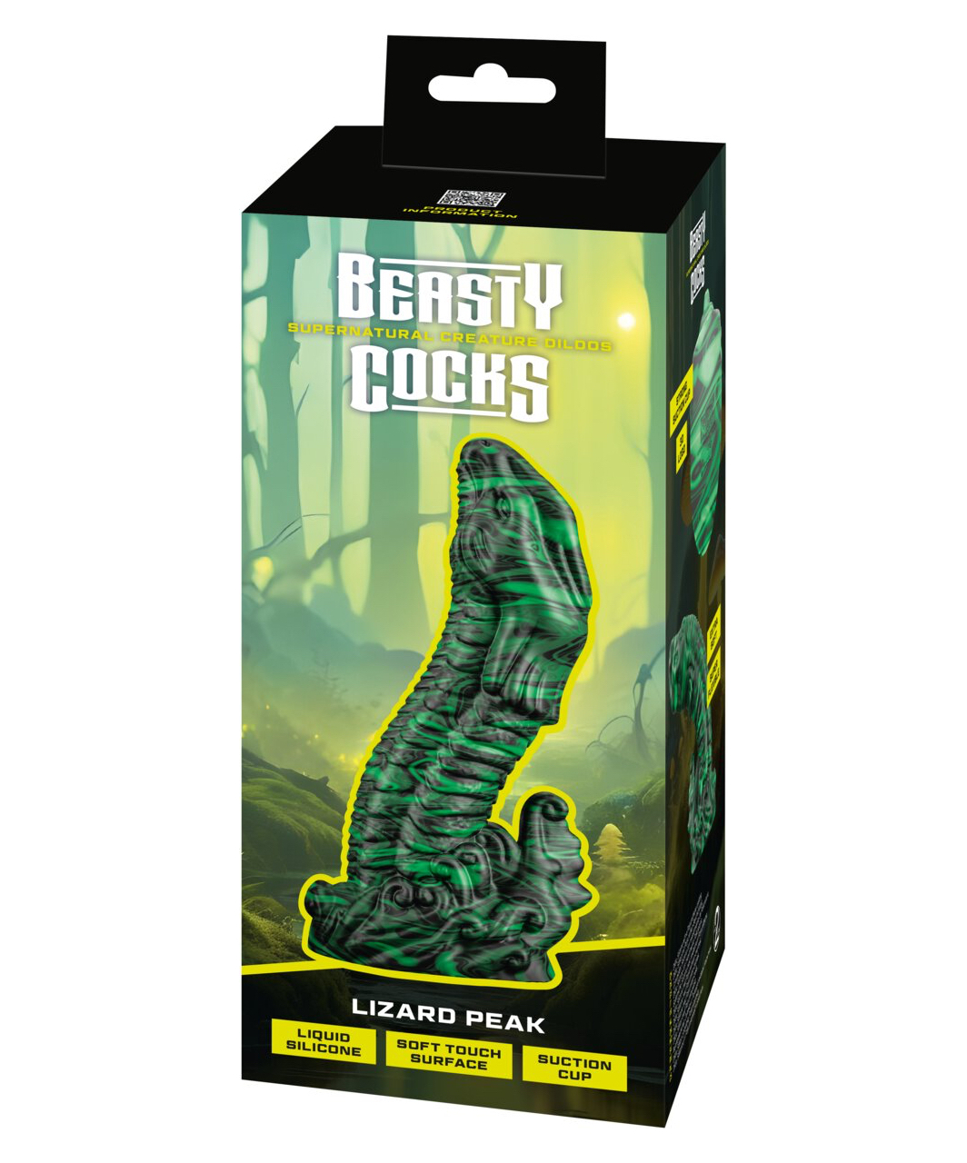 Beasty Cocks Lizard üleloomulikud silikoonist dildo