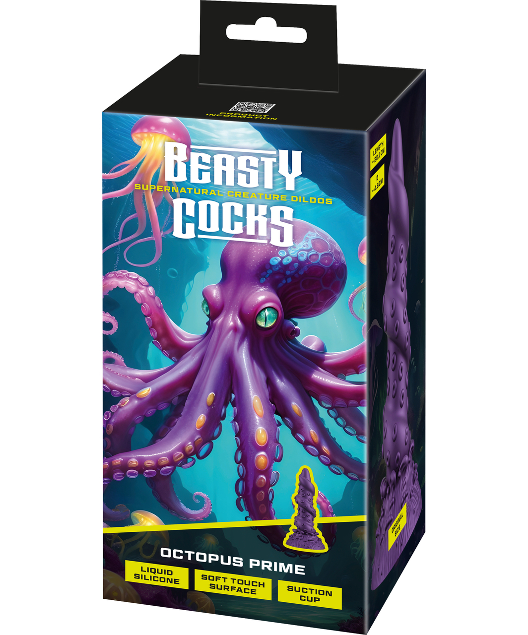 Beasty Cocks Octopus сверхъестественный силиконовый дилдо