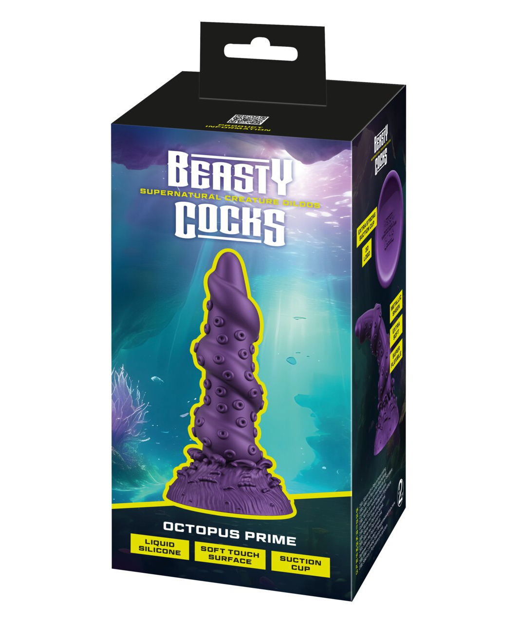 Beasty Cocks Octopus üleloomulikud silikoonist dildo