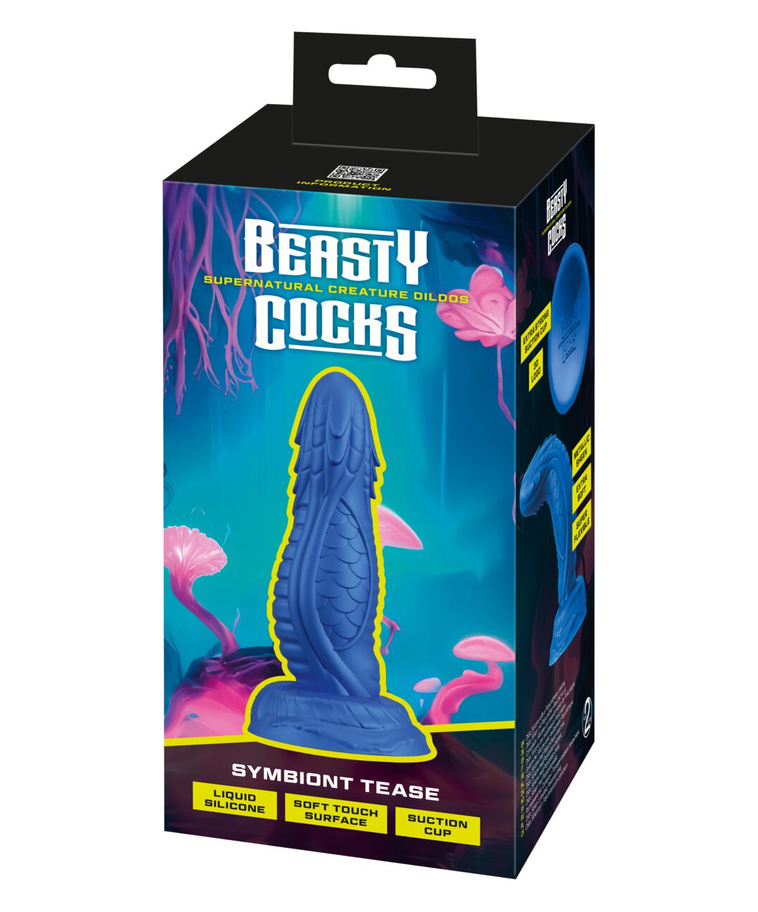 Beasty Cocks Symbiont Tease Fantasy Silicone Dildo