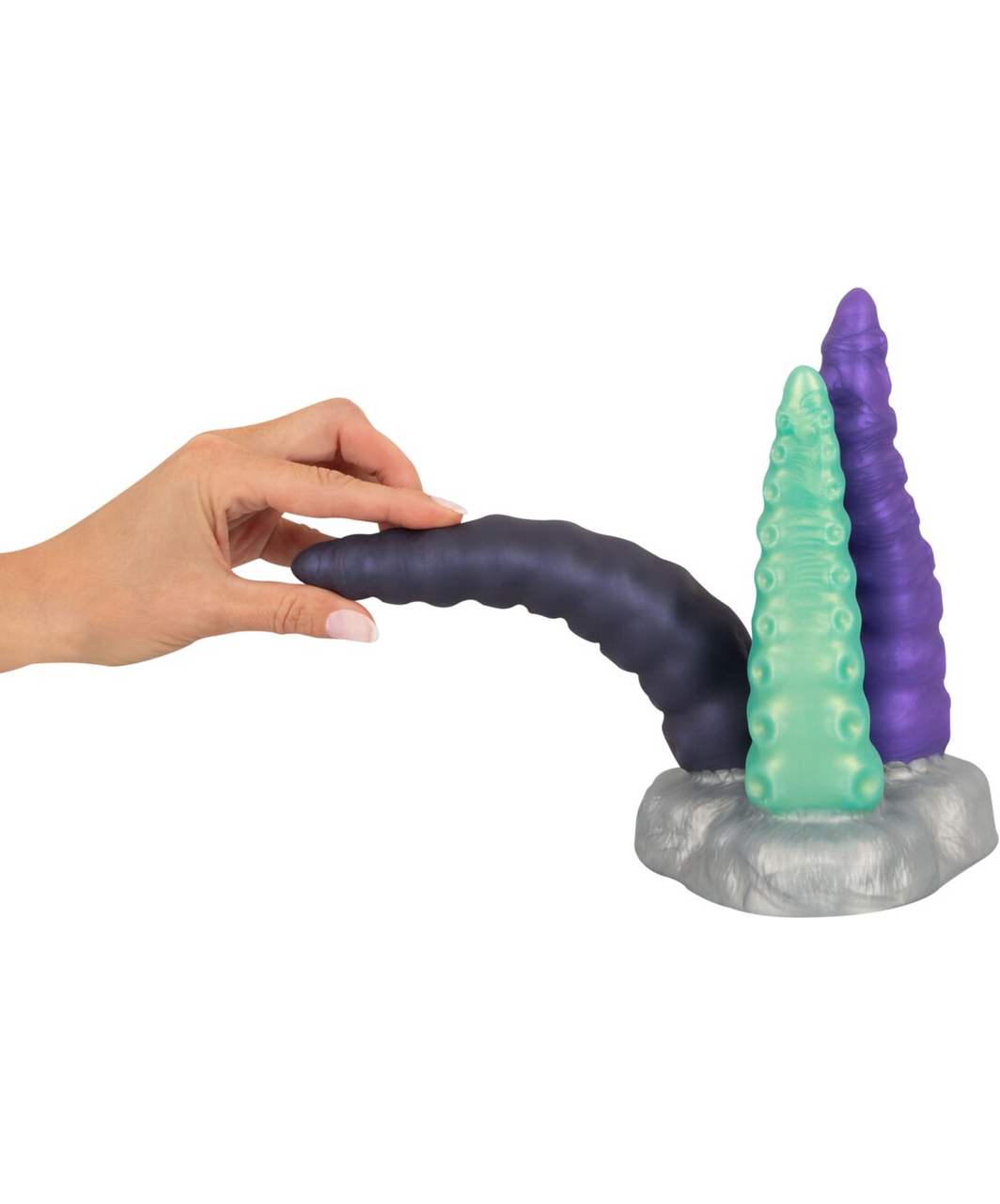 Beasty Cocks Triple Tentacle üleloomulikud silikoonist dildo