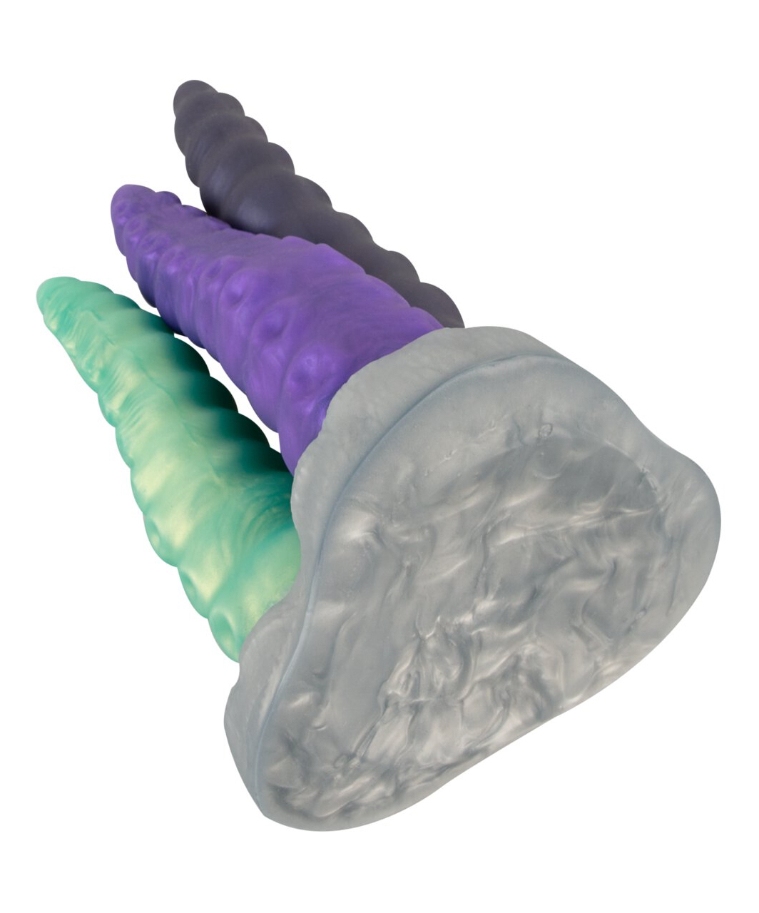 Beasty Cocks Triple Tentacle Fantasy Silicone Dildo