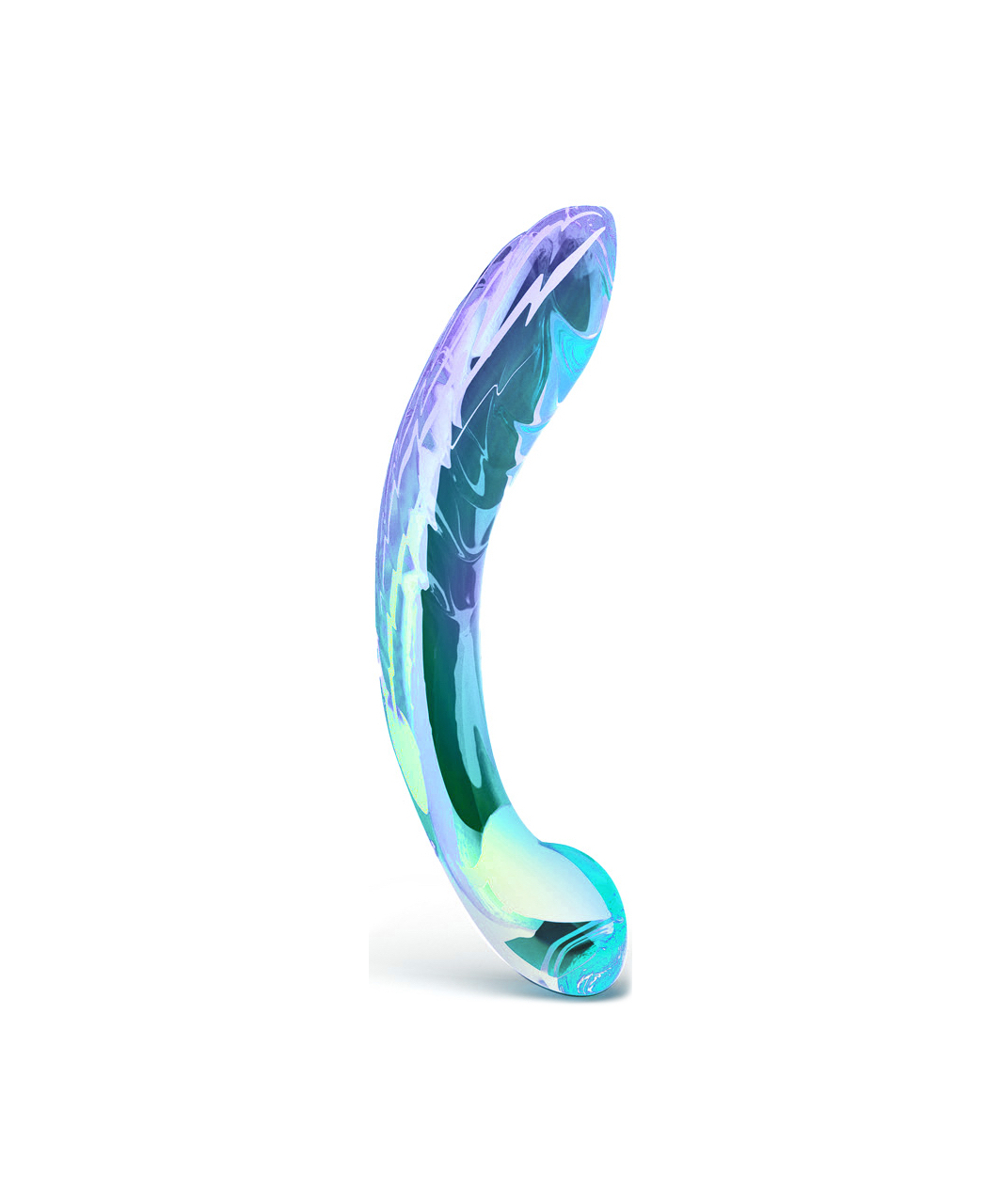 Biird Kalii Gurved Glass Dildo