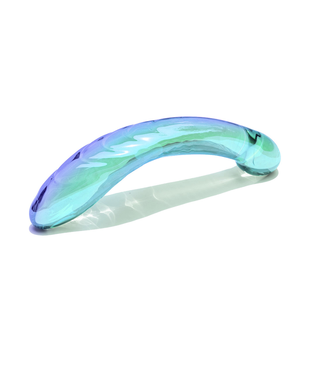 Biird Kalii Gurved Glass Dildo