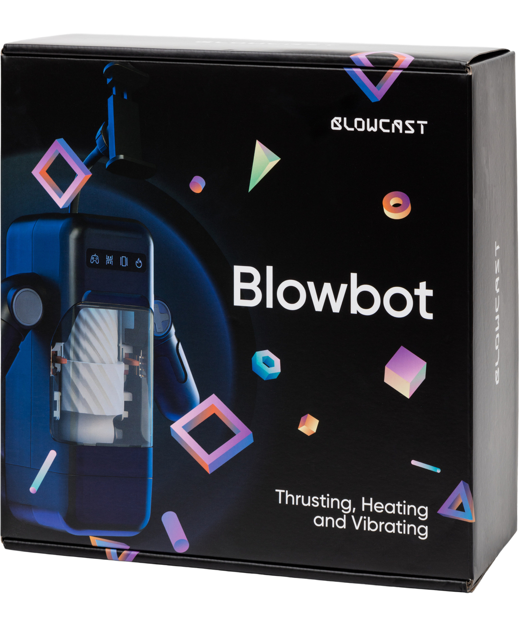 BLOWCAST Blowbot automatinis vibruojantis masturbatorius su šildymu