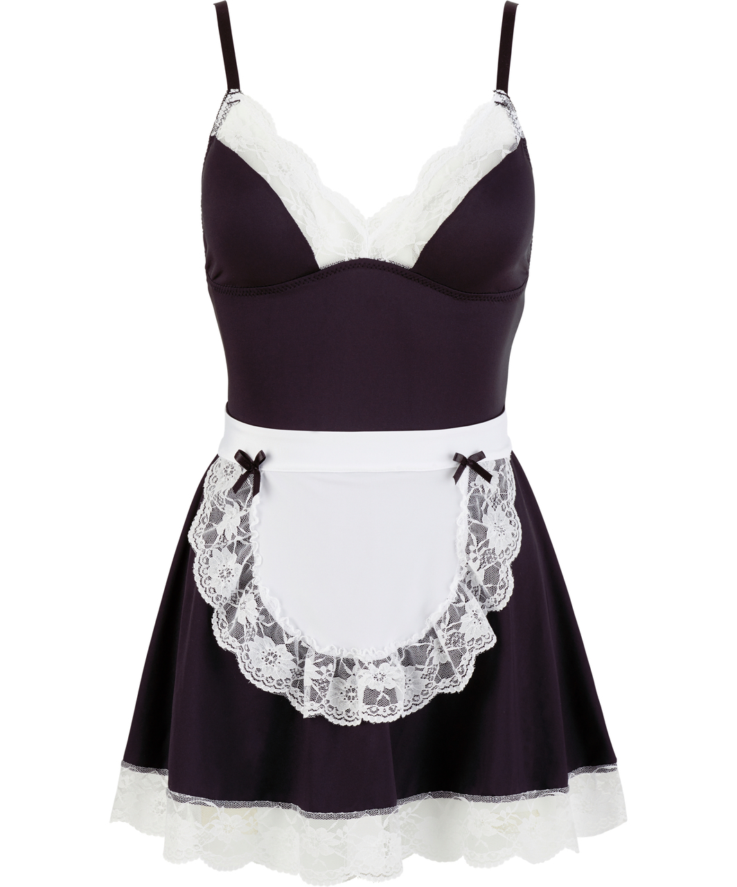 Cottelli Lingerie Colette French maid erotic mini dress