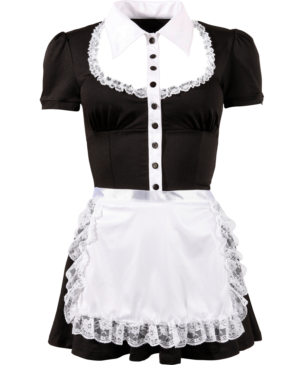 Cottelli Lingerie Lisette French maid erotic mini dress