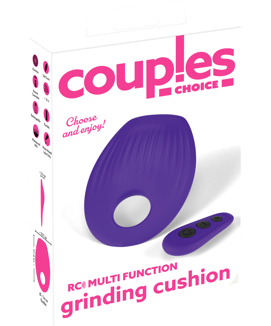 Couples Choice Grinding Cushion wibrator z pilotem