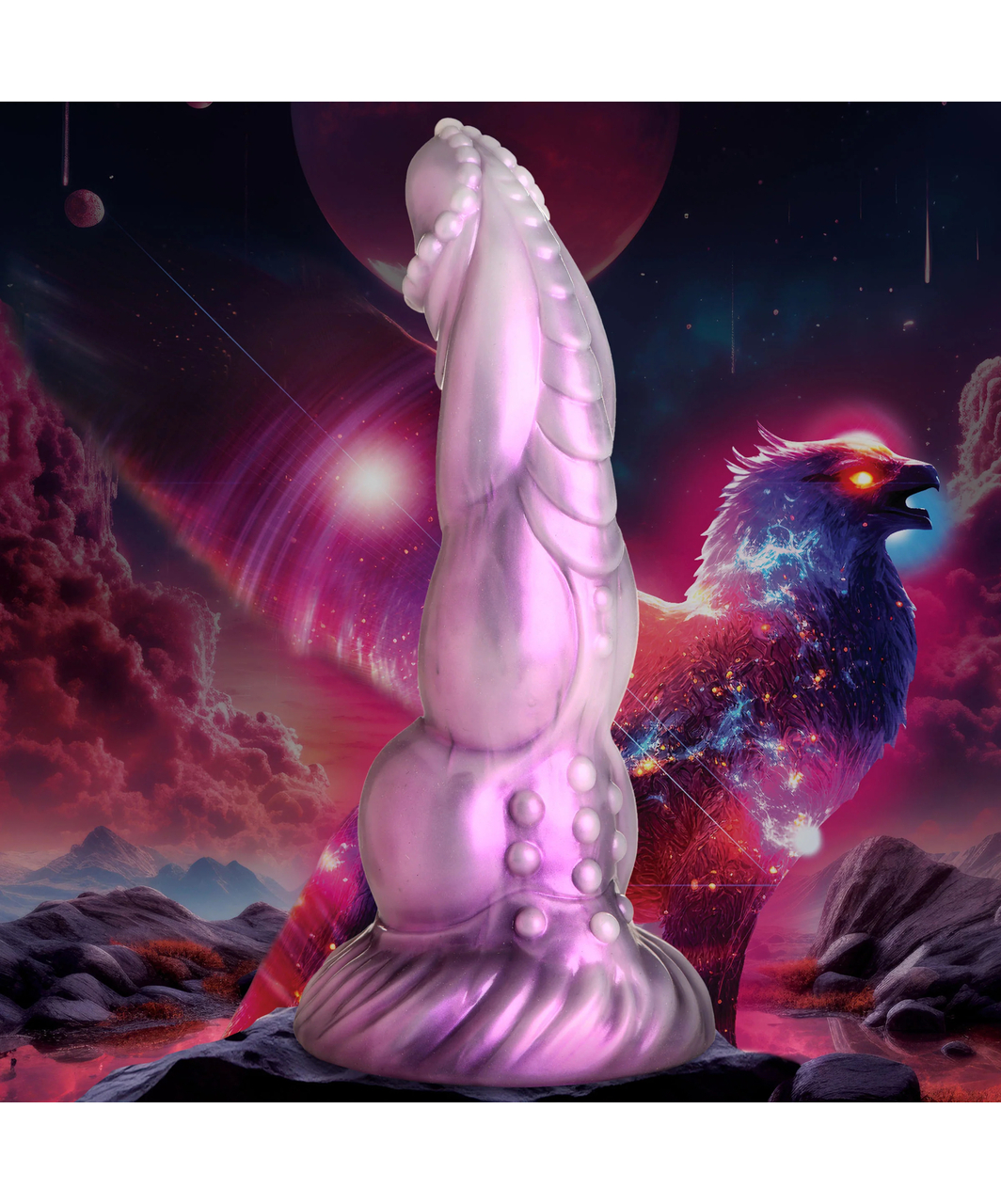 Creature Cocks Celestial üleloomulikud silikoonist dildo