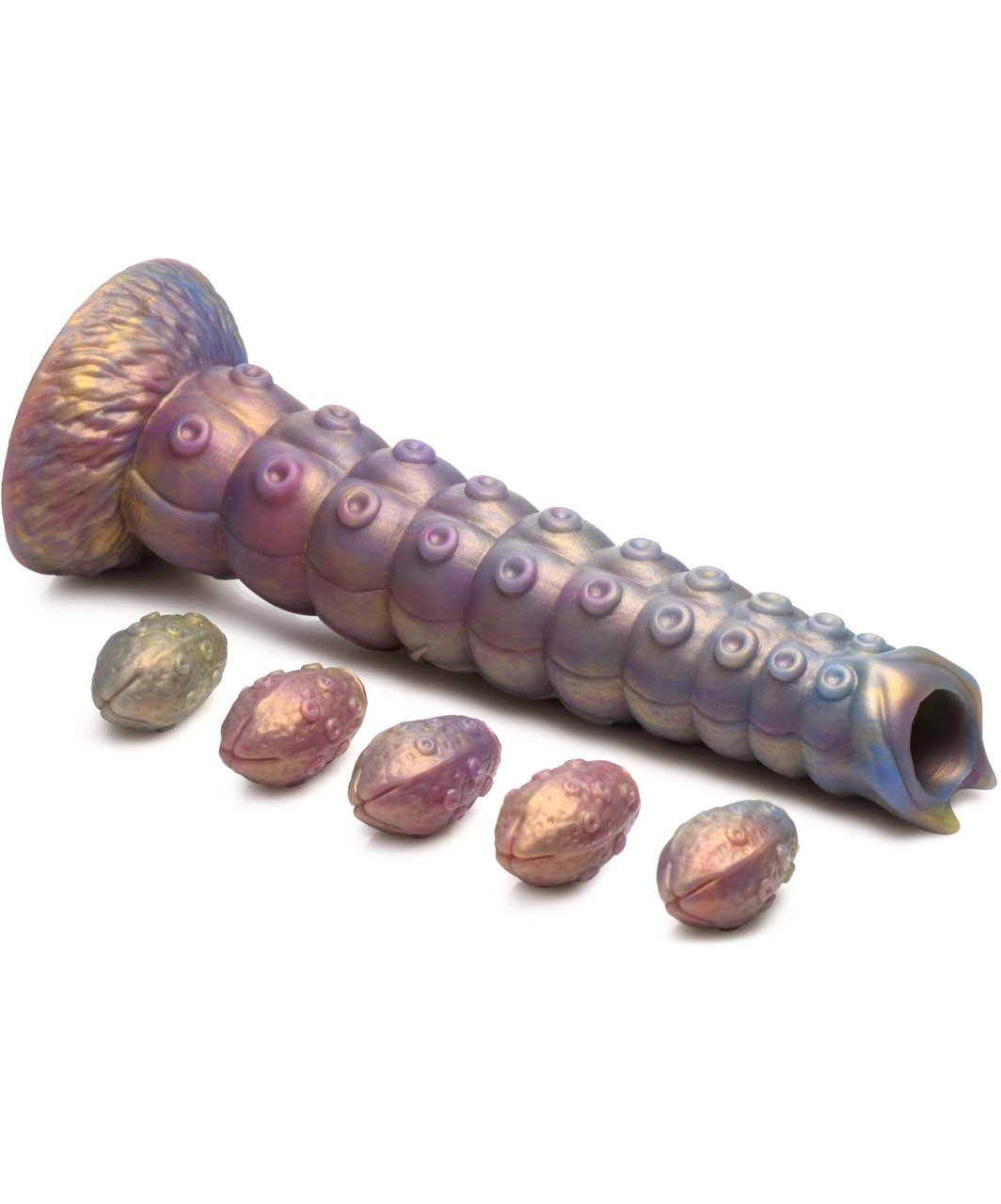 Creature Cocks Deep Invader Tentacle Ovipositor Fantasy Silicone Dildo