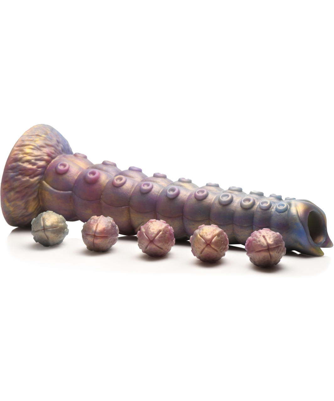 Creature Cocks Deep Invader Tentacle Ovipositor Fantasy Silicone Dildo