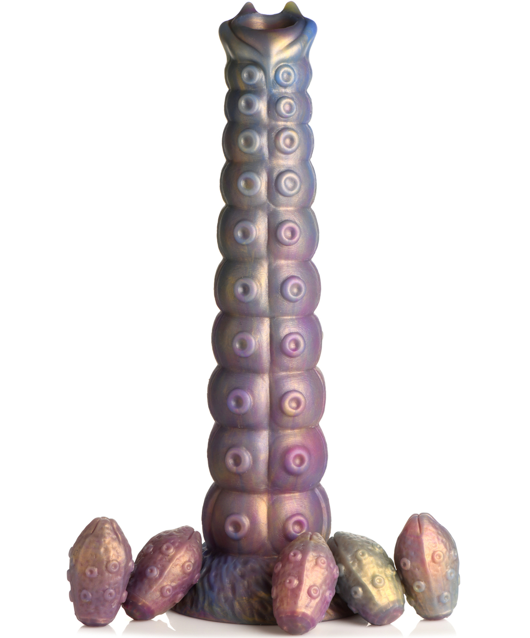 Creature Cocks Deep Invader üleloomulikud silikoonist munemisdildo