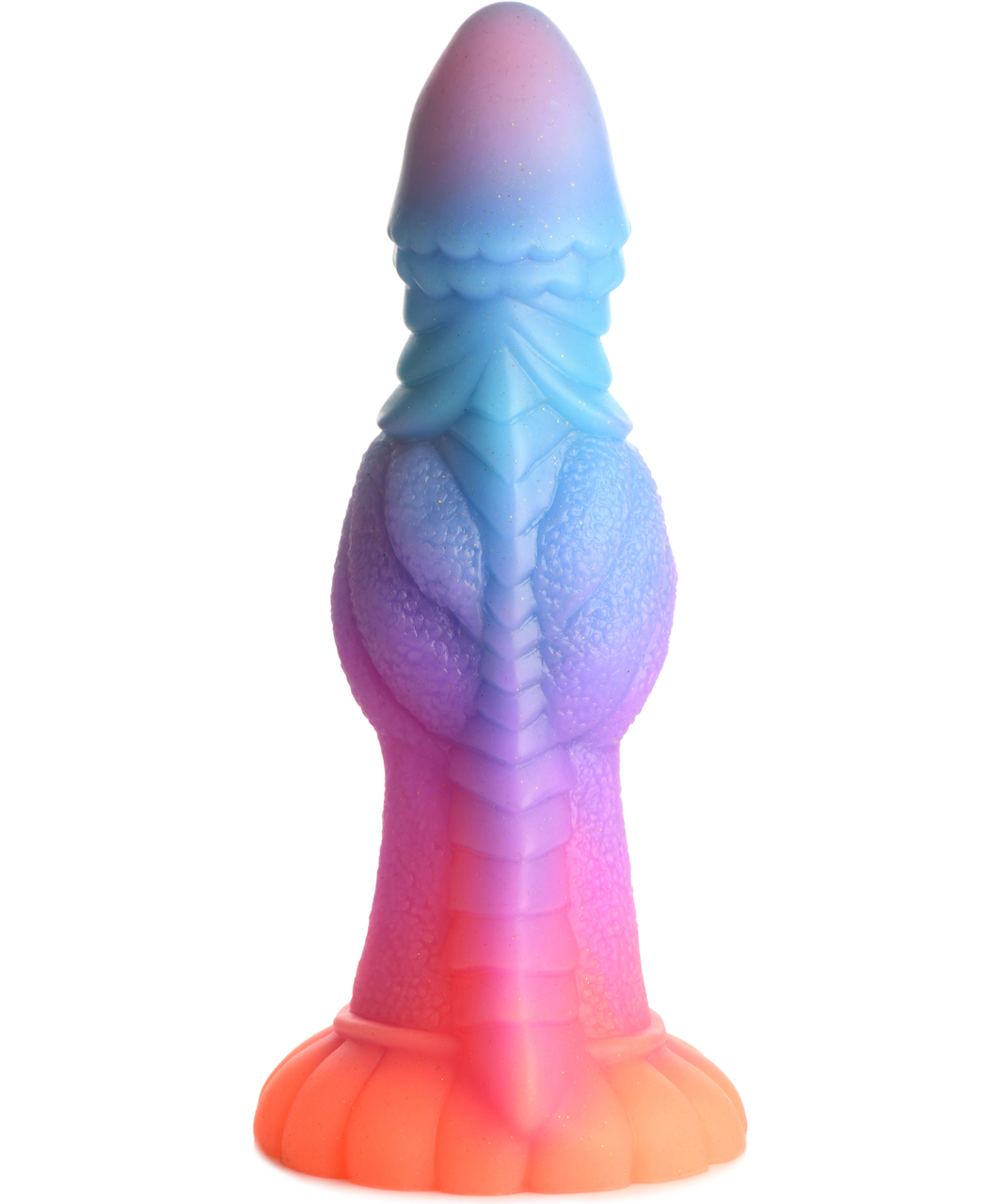 Creature Cocks Galactic pārdabisks tumsā spīdošs silikona dildo