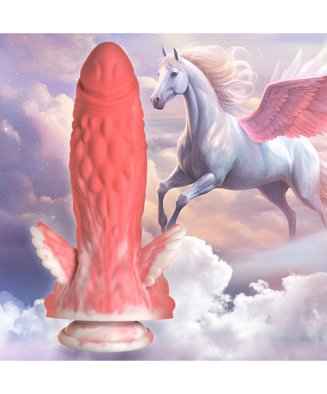 Creature Cocks Pegasus Pecker Fantasy Silicone Dildo