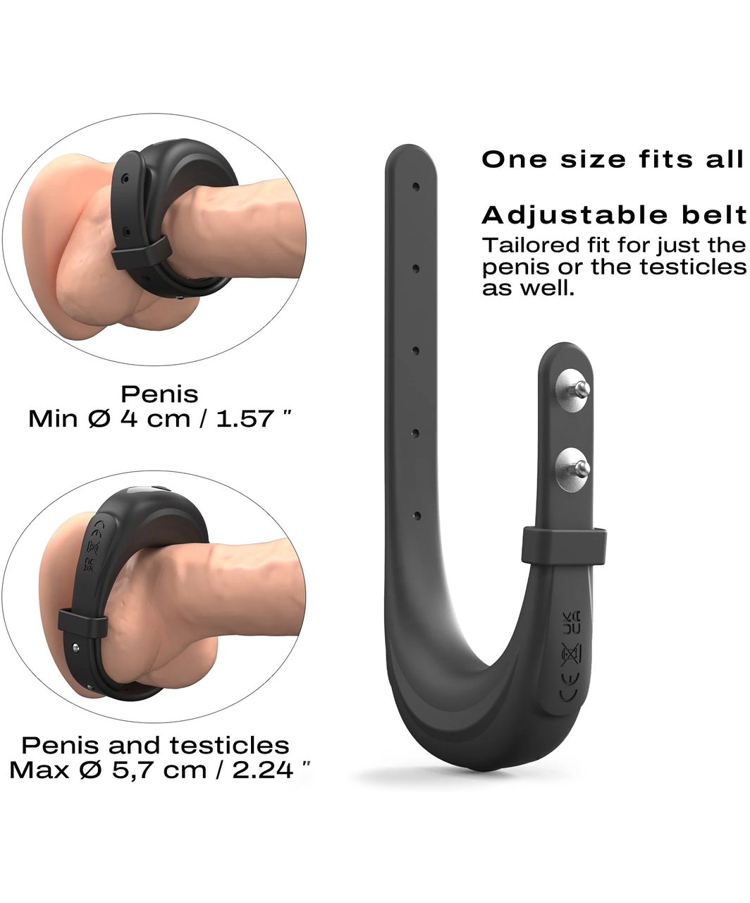 Dorcel Fit Vibe Adjustable Vibrating Cock Ring