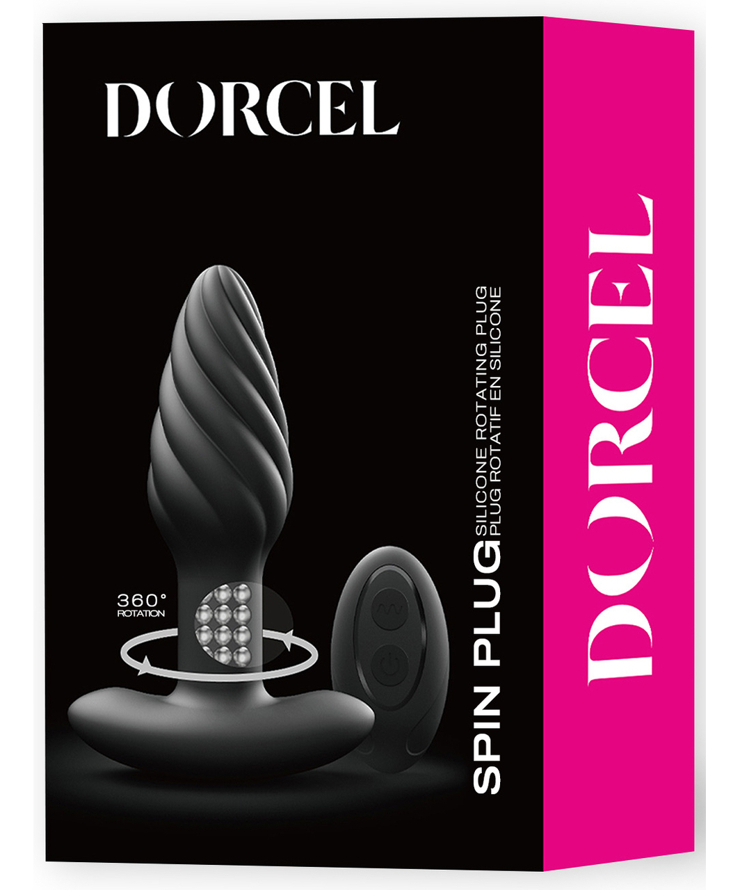 Dorcel Spin Plug rotating anal vibrator with remote control