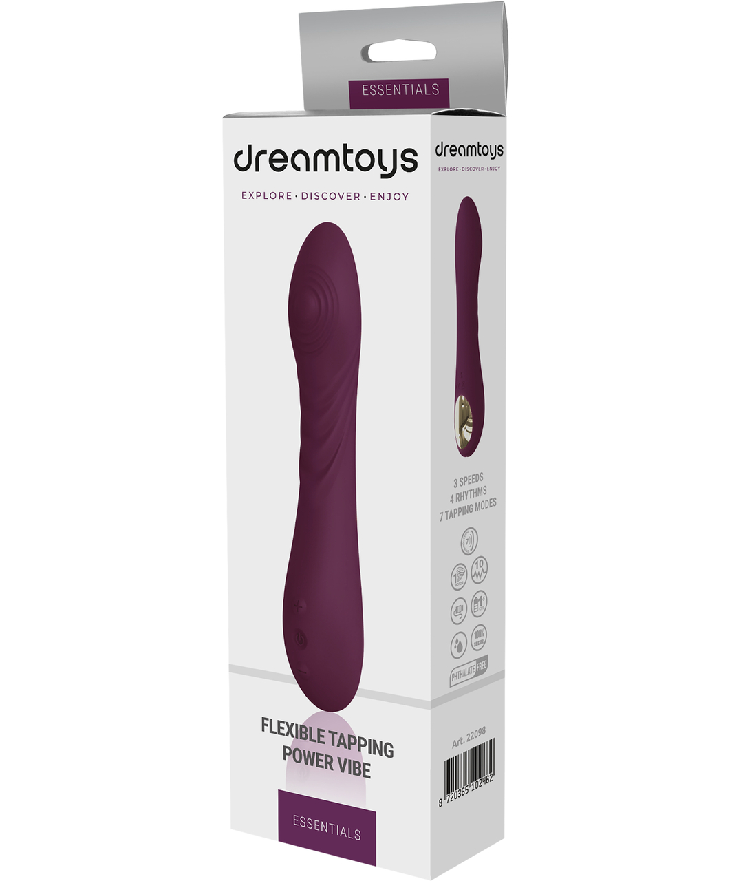 Dreamtoys Flexible Tapping vibraator