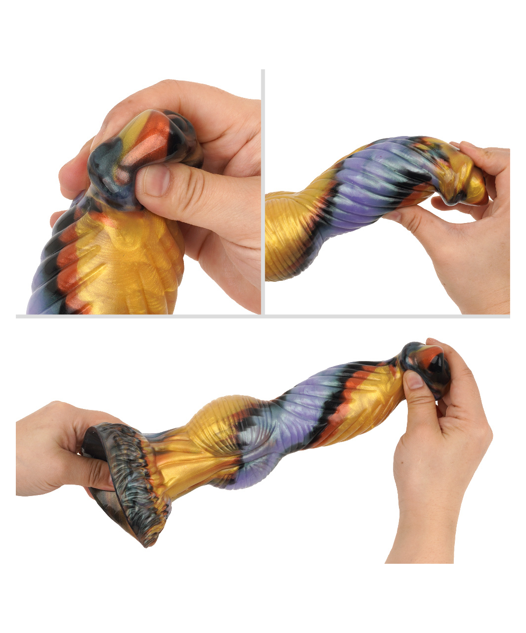 Epic Cybersilicock Phoenix pārdabisks mehānisks silikona dildo