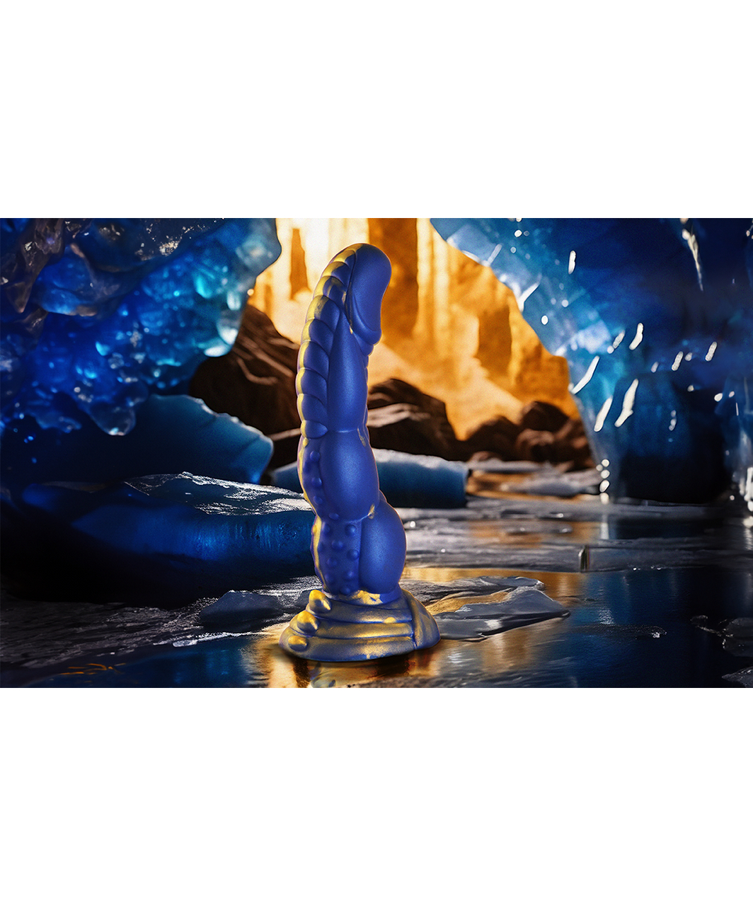 Epic Cybersilicock Poseidon Fantasy Silicone Dildo