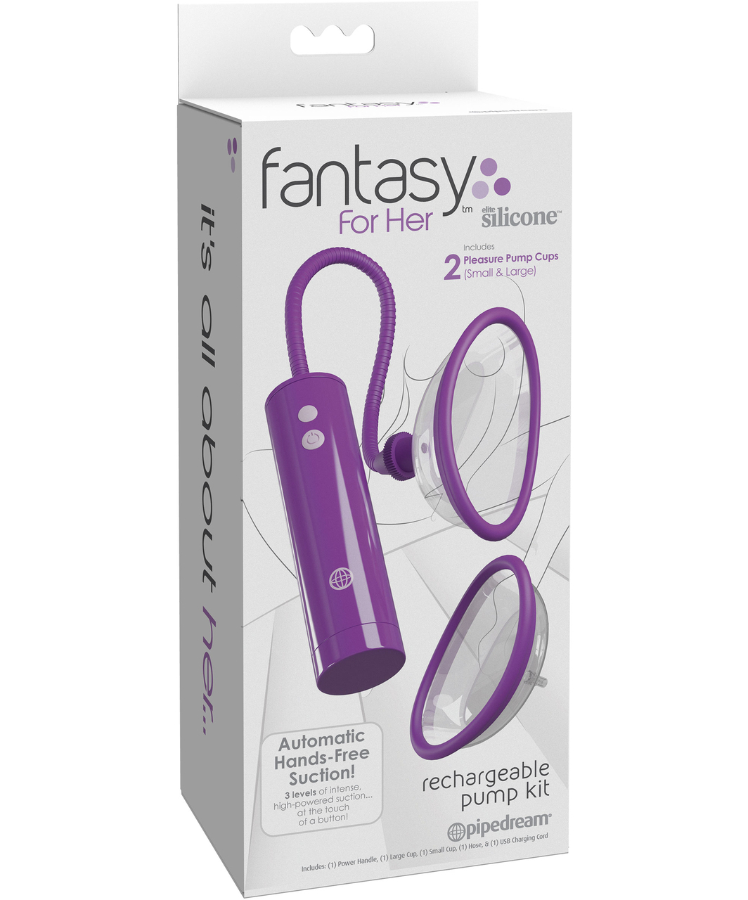 Fantasy For Her Rechargeable Pump Kit