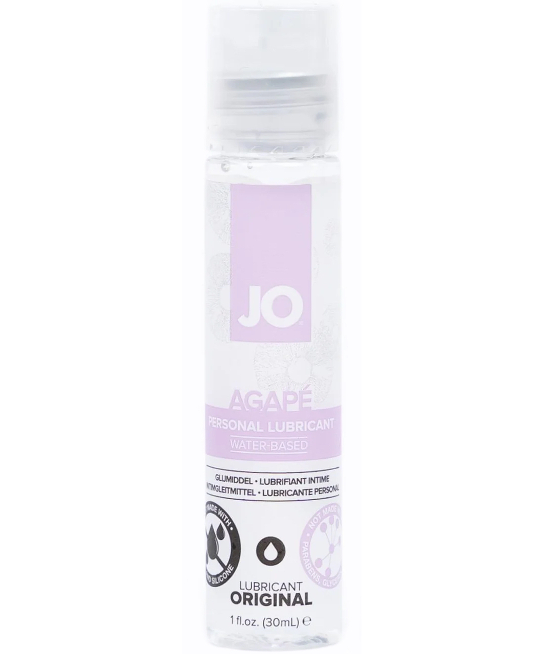 JO Agapé Original lubrikants (30 / 60 / 120 ml)