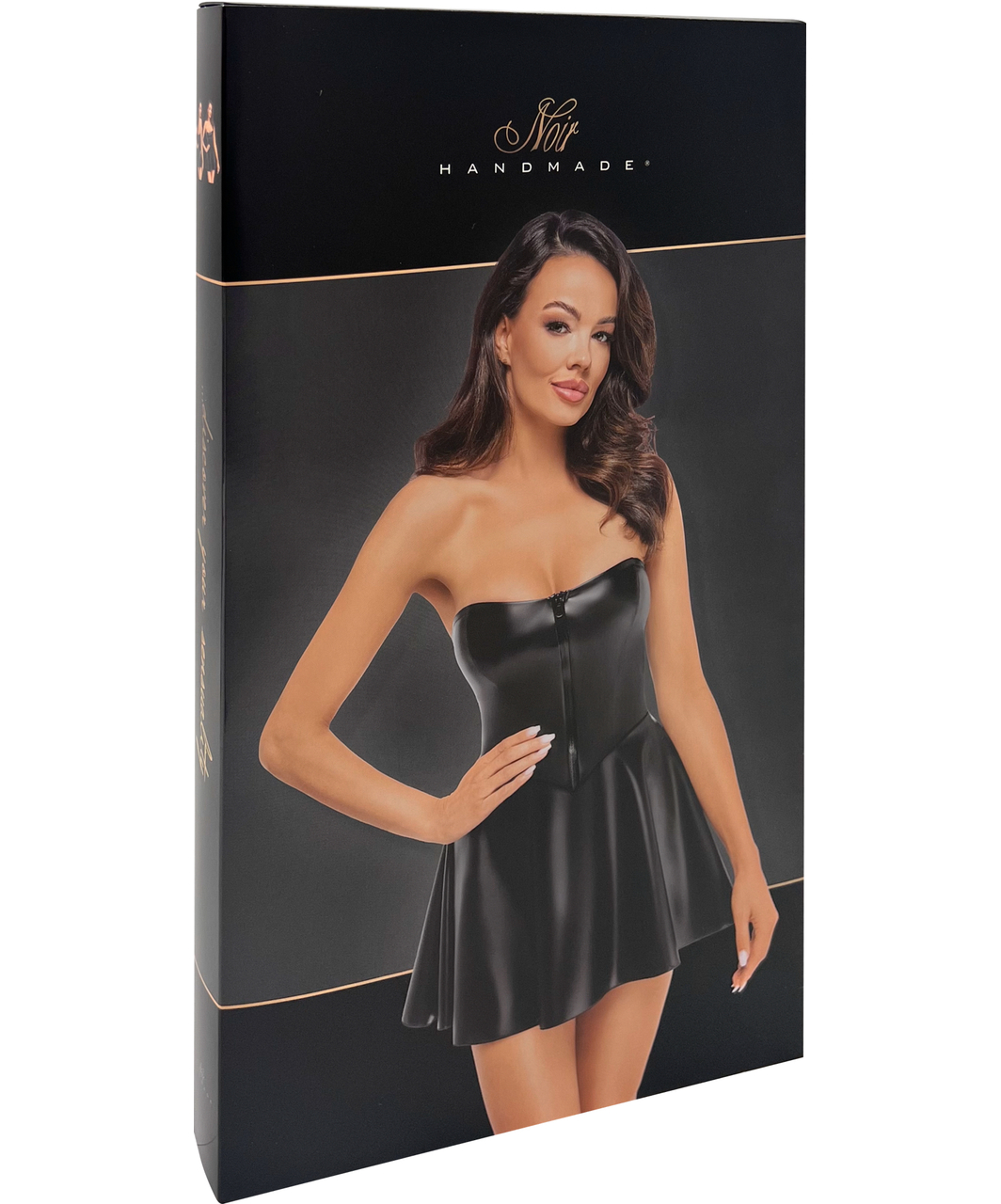 Noir Handmade Libido F308 black mini dress