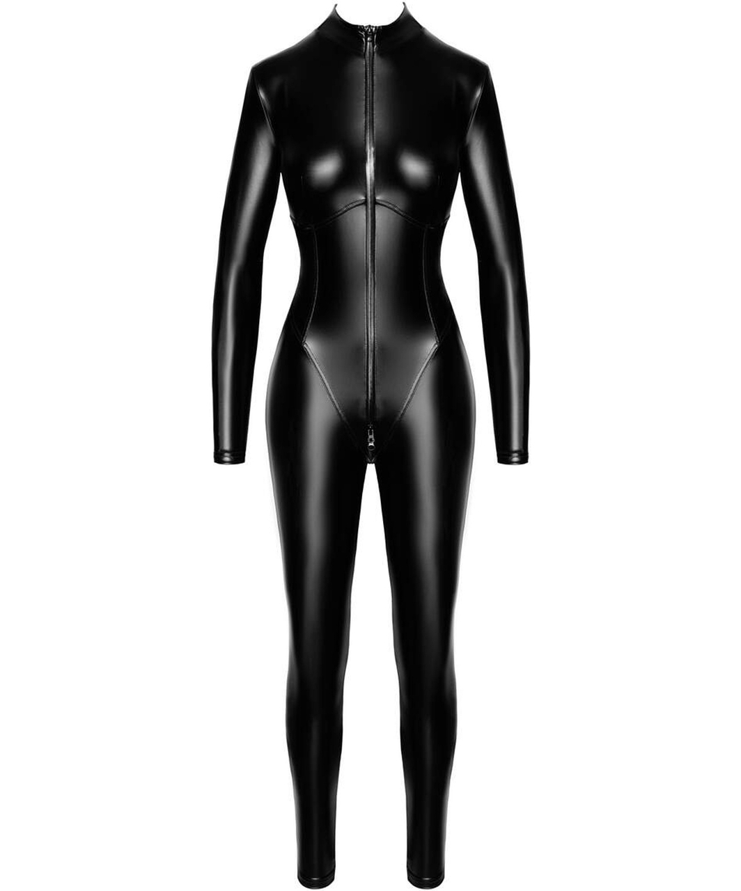 Noir Handmade Orgia F331 black catsuit