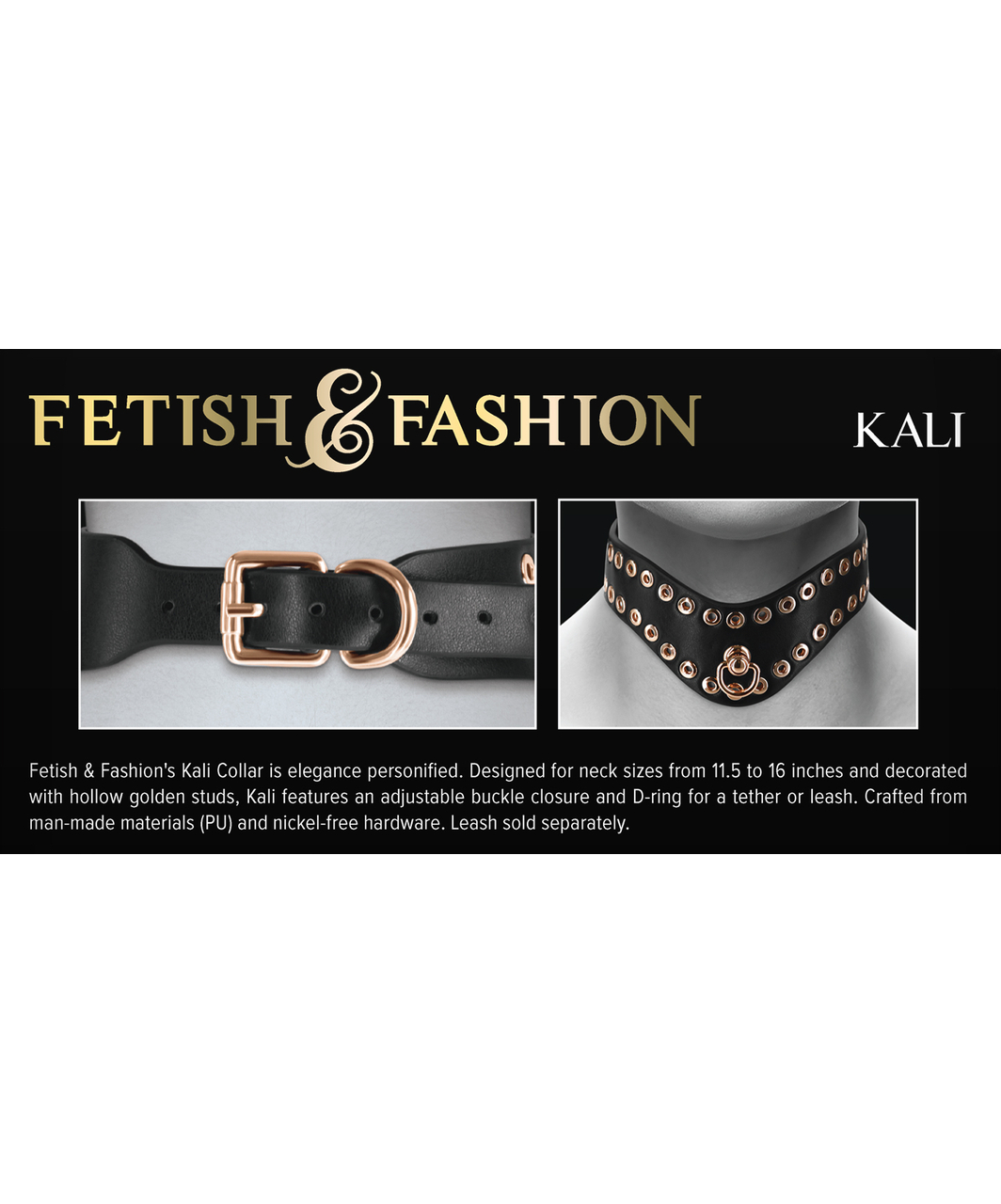 NS Novelties Fetish & Fashion Kali Collar