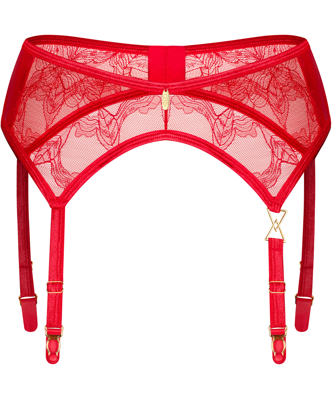 Obsessive Aliosa red garter belt