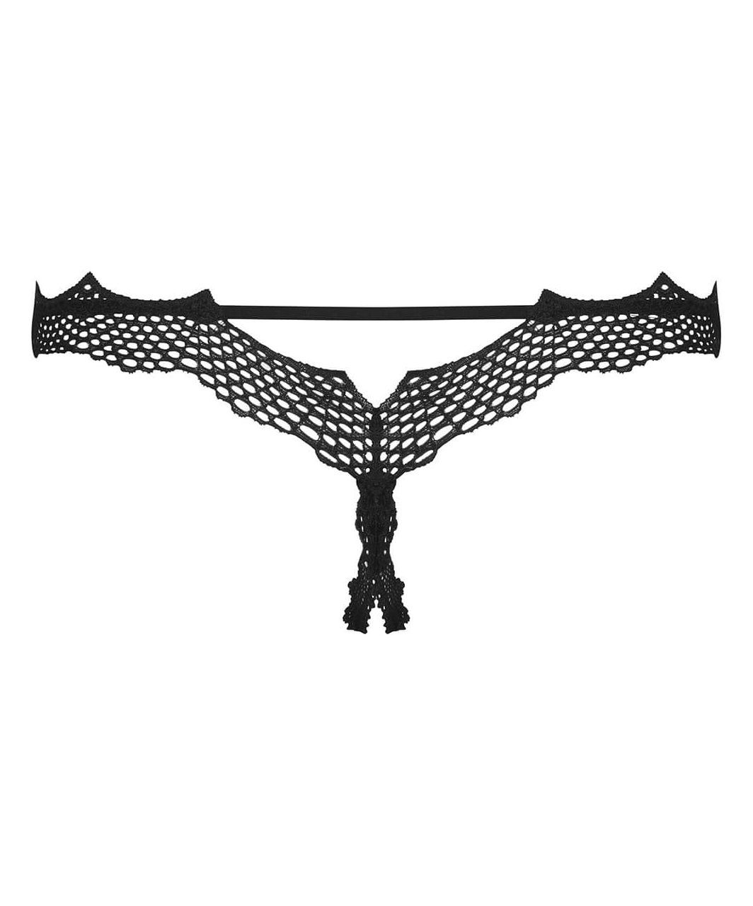 Obsessive Bravelle black crotchless string