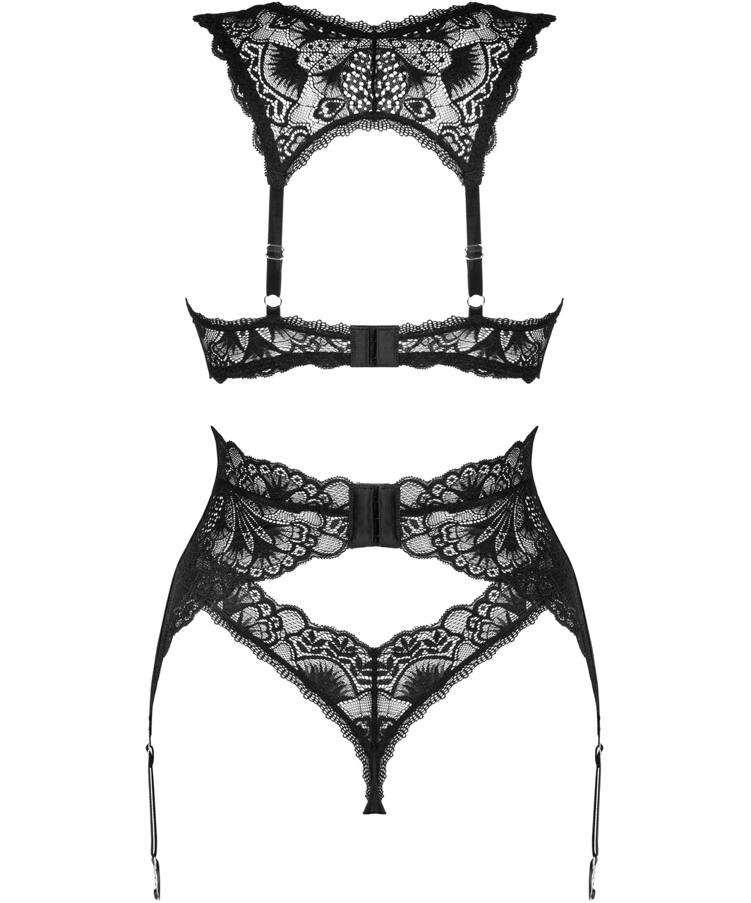 Obsessive Donna Dream black lace lingerie set