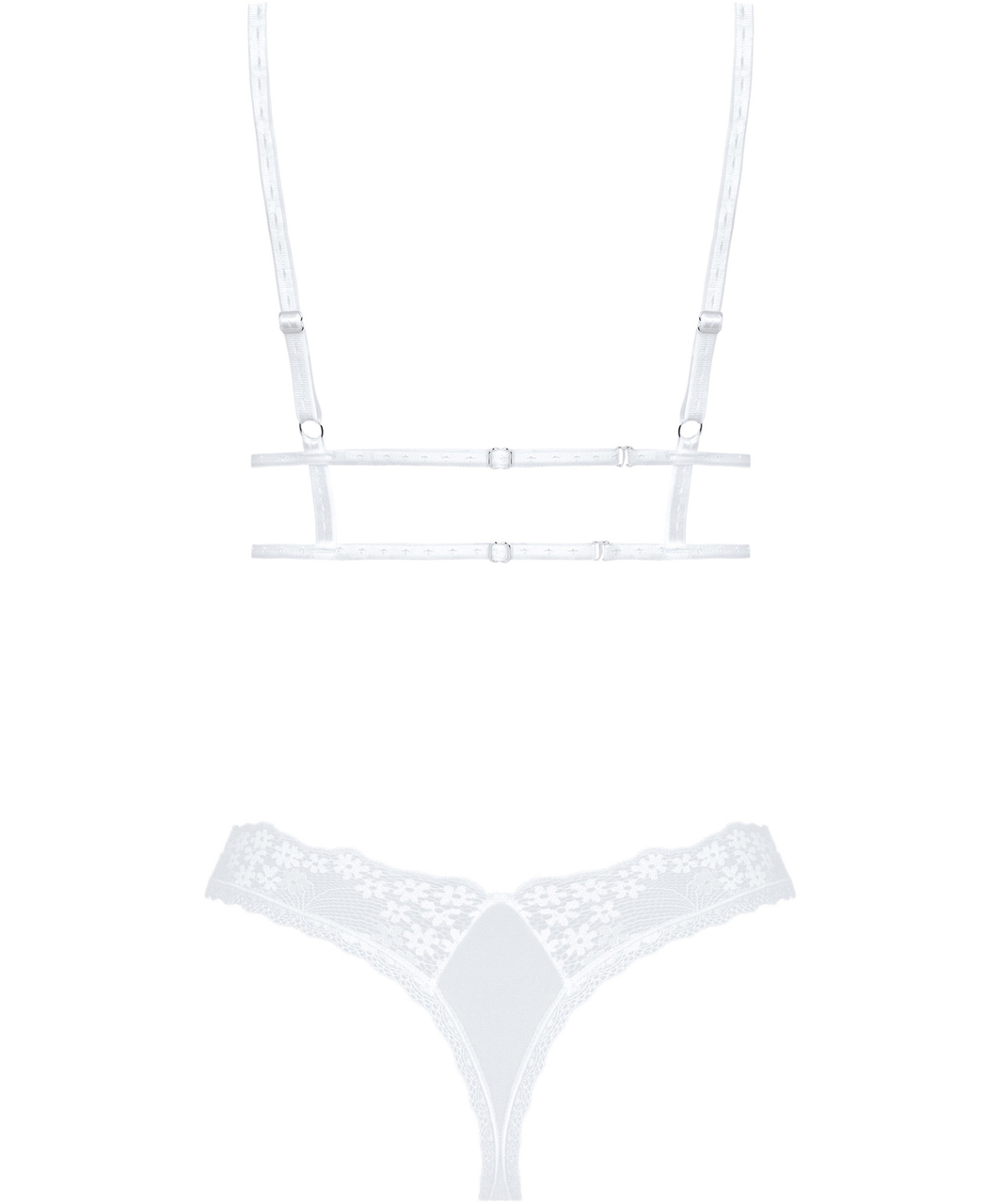 Obsessive Heavenlly White Lace Lingerie Set Sexystyle Eu