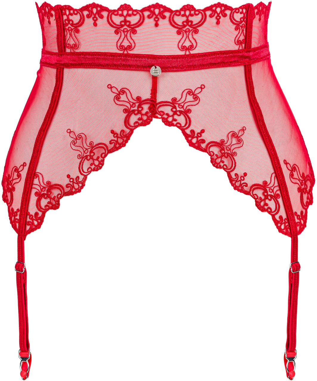 Obsessive Lonesia red garter belt