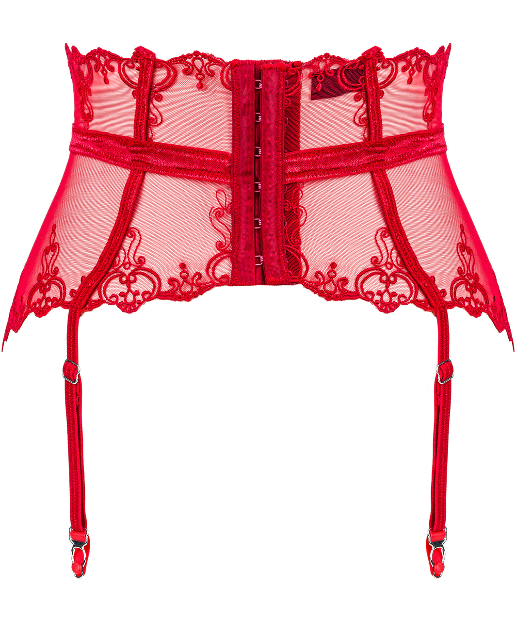 Obsessive Lonesia red garter belt