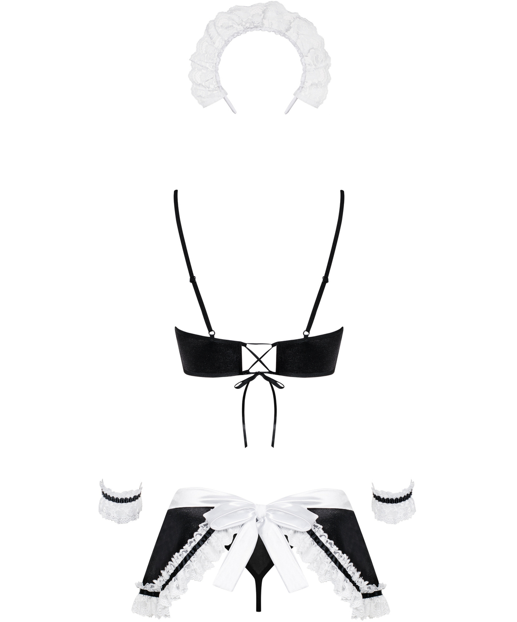 Obsessive maid costume