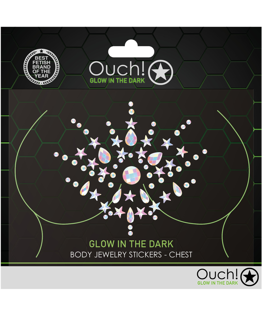 Ouch! Glow OU856 ķermeņa rota