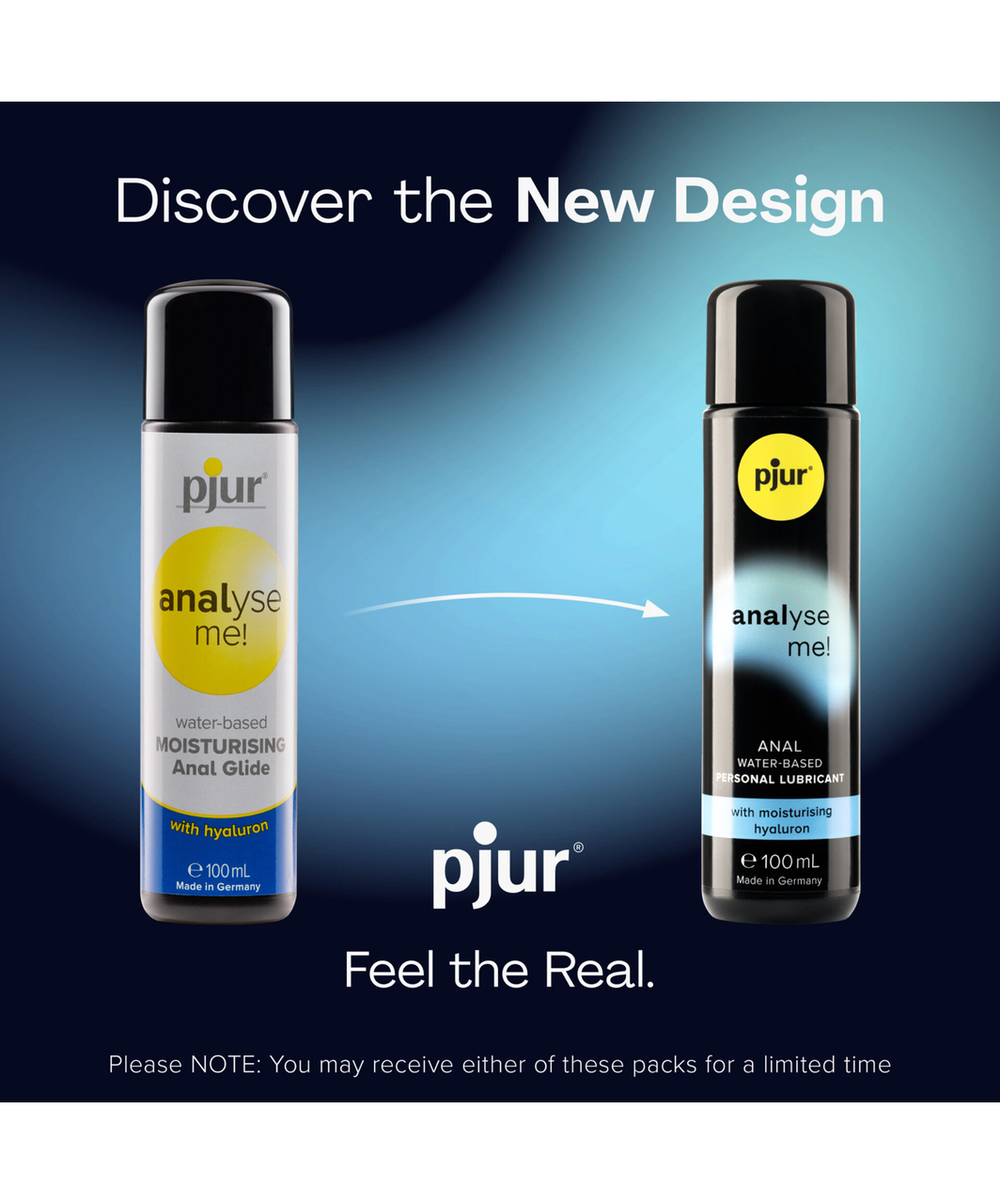 pjur analyse me! Moisturising anal water-based personal lubricant (30 / 100 / 250 ml)