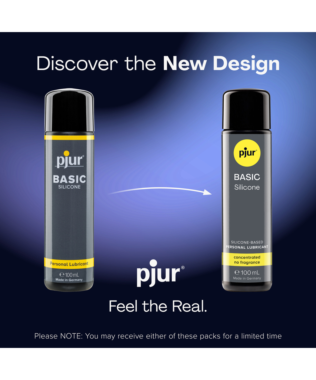 pjur Basic Silicone silicone-based personal lubricant (100 / 250 ml)