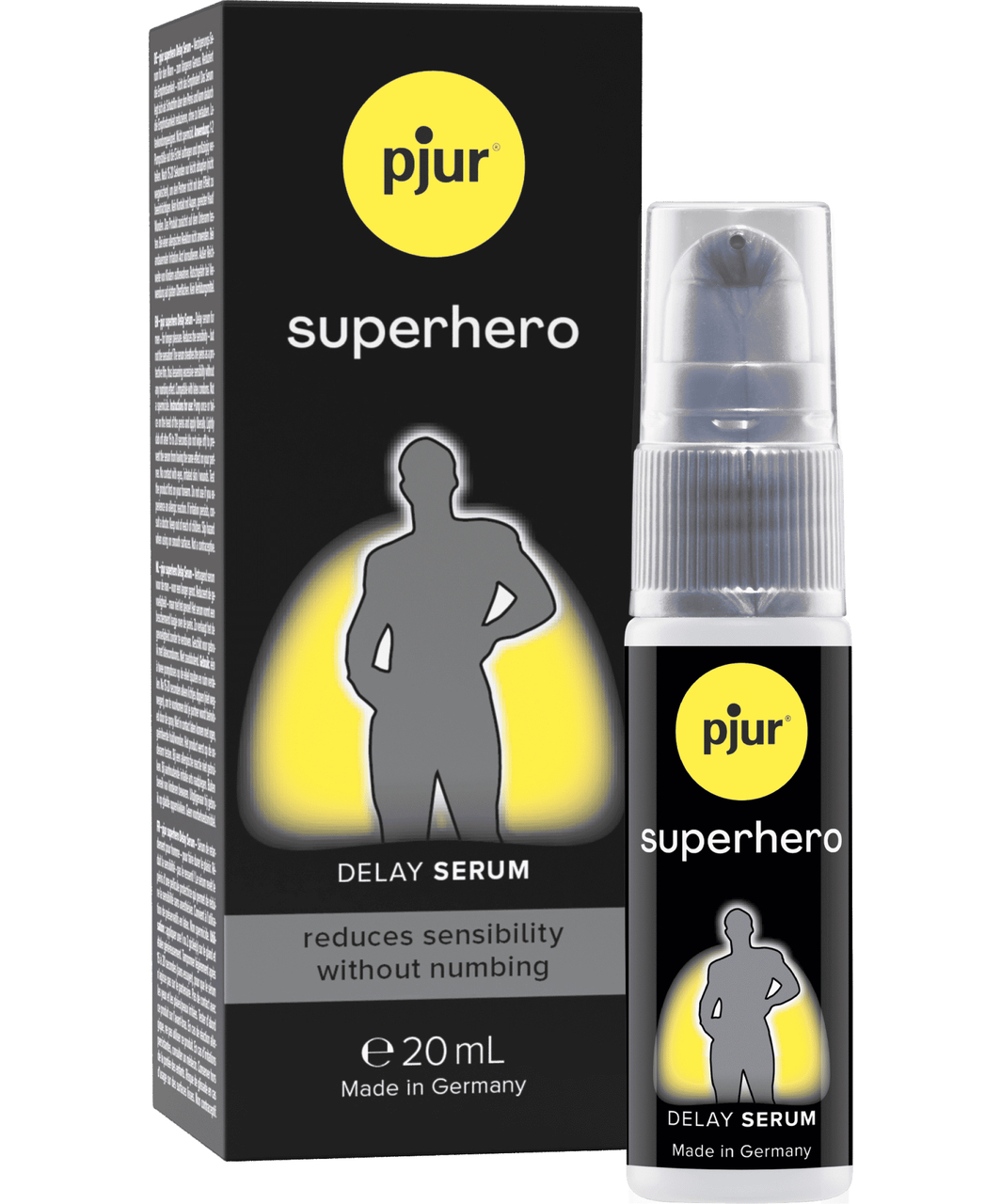 pjur Superhero orgazmą atitolinantis serumas vyrams (20 ml)