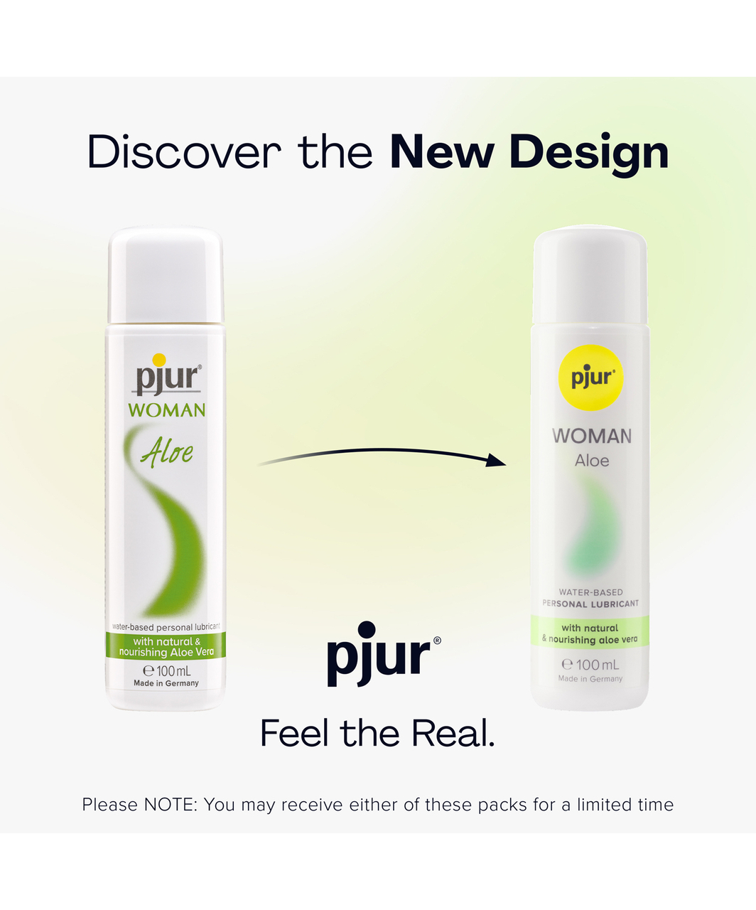 pjur Woman Aloe water-based personal lubricant (30 / 100 ml)