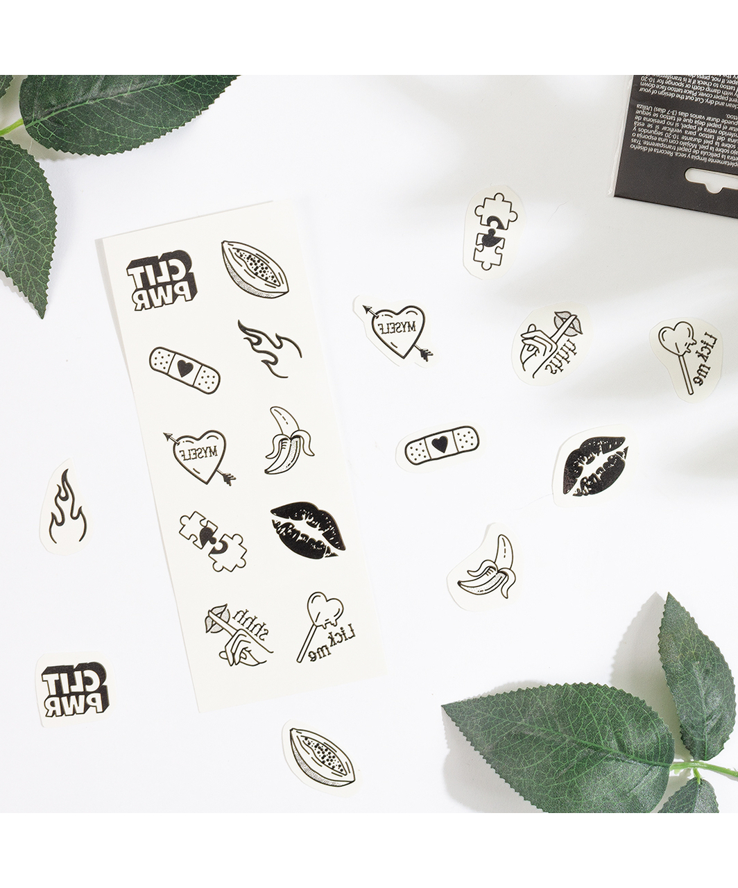 Secret Play Candy Collection Temporary Tattoos (10 pcs)